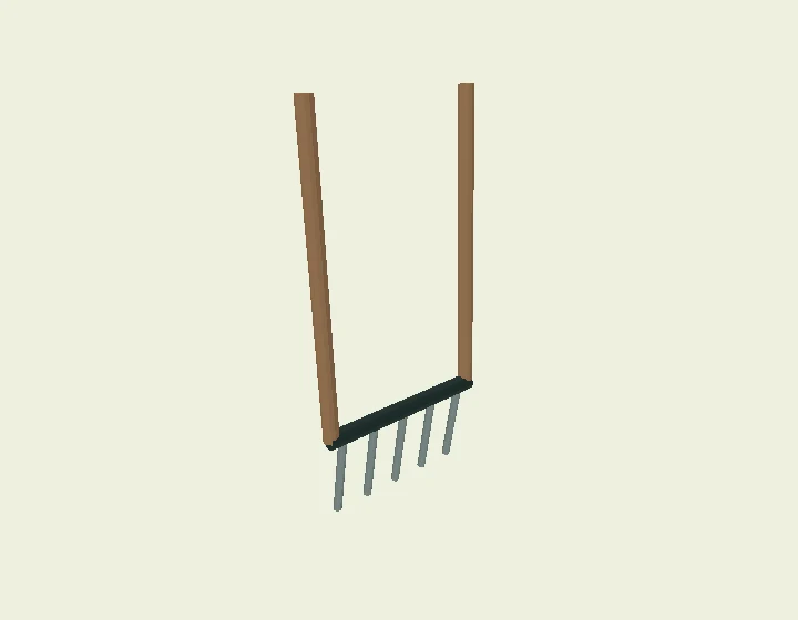 Original illustrative 3D model of Broadfork