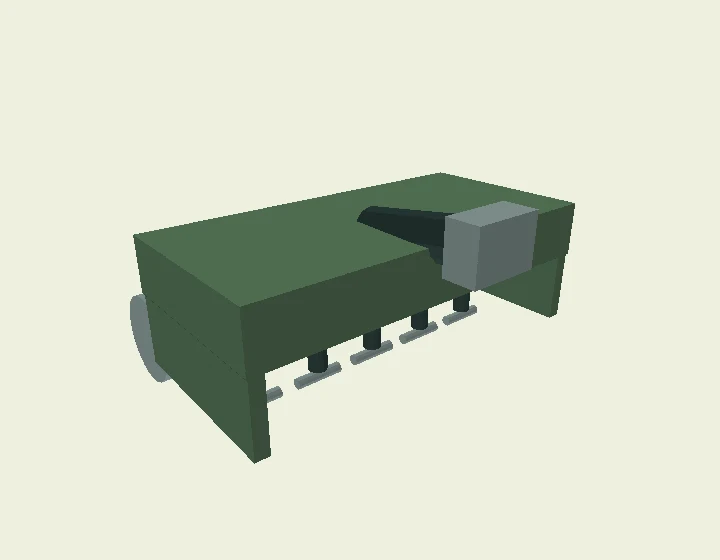 Original illustrative 3D model of Power harrow