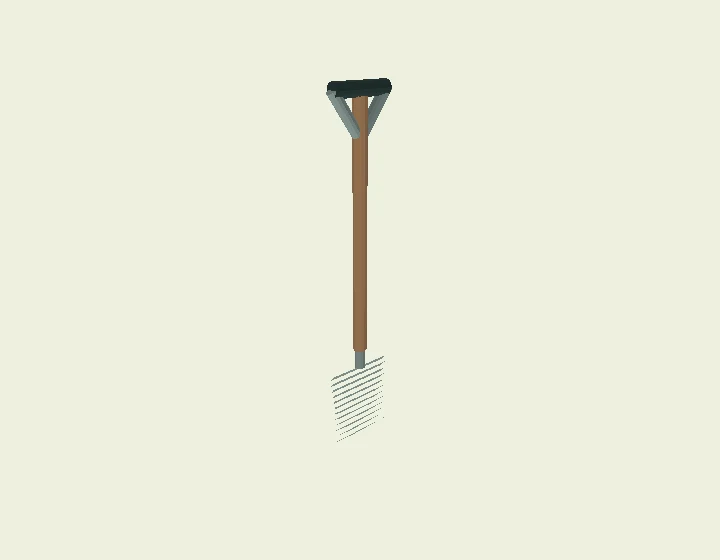 Original illustrative 3D model of Garden spade